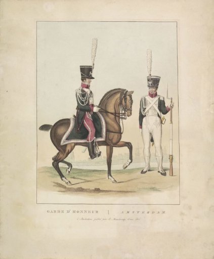 Honor Guard in Amsterdam, 1811