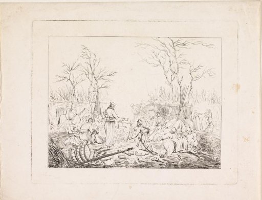Bivouac of Cossacks, 1813