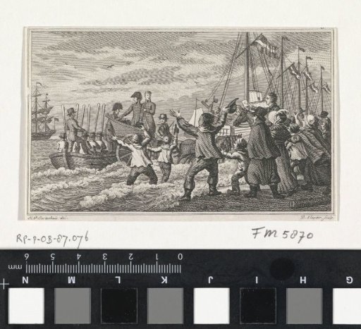 Arrival of the Prince of Orange at Scheveningen, 1813