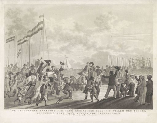 Arrival of the Prince of Orange at Scheveningen, 1813