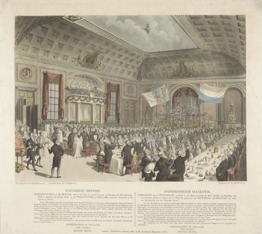 Patriotic Dinner in London, 1813
