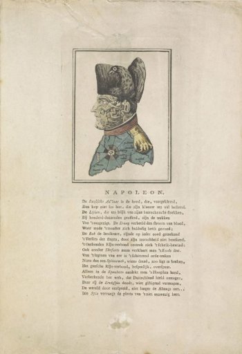 Satirical Print on Napoleon, 1813