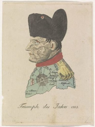 Satirical Print on Napoleon, 1813