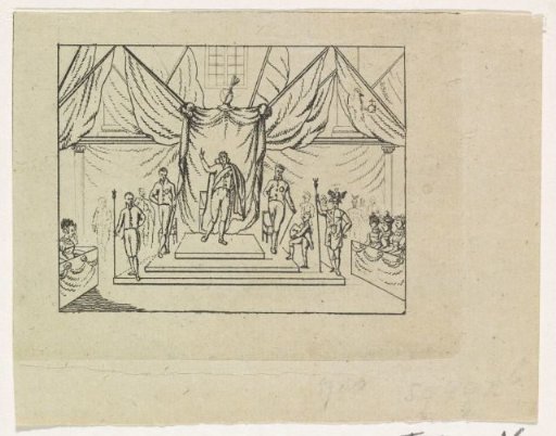 Inauguration of Willem Frederik, Prince of Orange, as Sovereign Prince, 1814