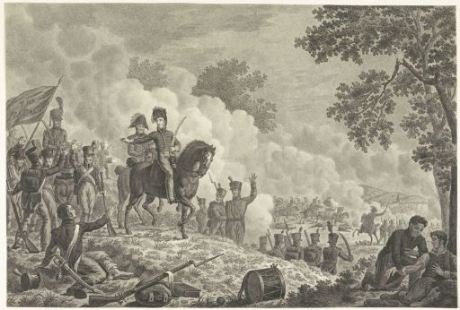 Prince of Orange During the Battle of Quatre-Bras, 1815
