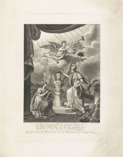 Allegory on the Bravery of the Prince of Orange, 1815