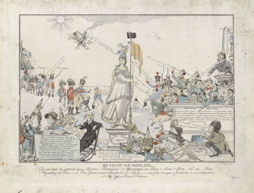 Flight of Napoleon, 1815