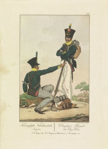 Two hunters, 1814-1818