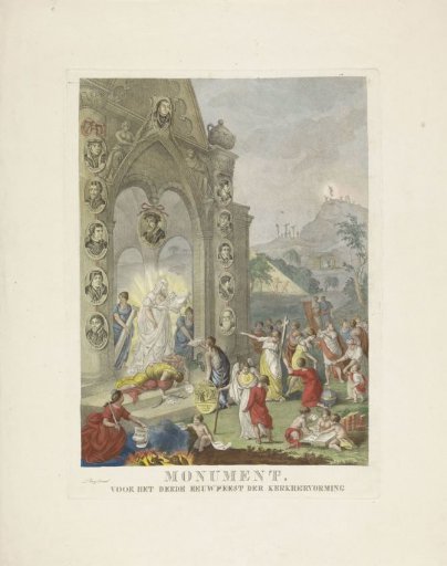 Monument for the third centenary of the Reformation, 1517-1817