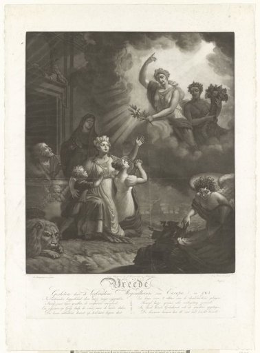Allegory on the Second Peace of Paris, 1815