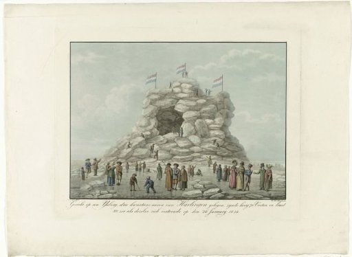 Iceberg of creeping ice, 1823