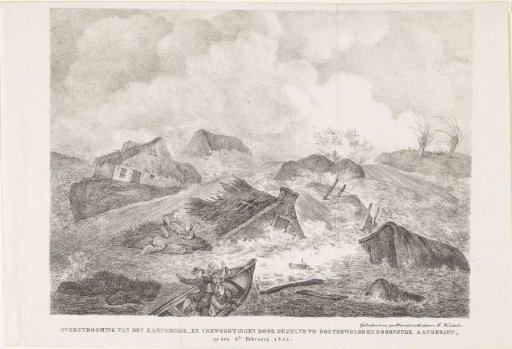 Breach of the Kamperdijk, 1825