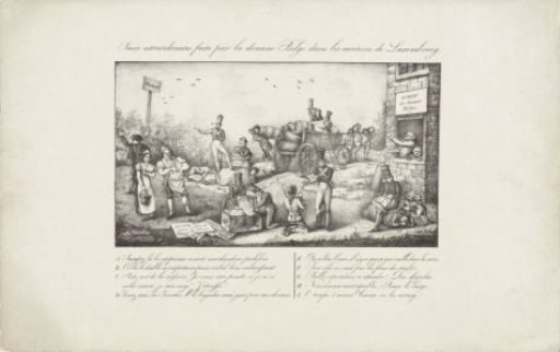 Discovery of smuggled Jesuits at the Belgian border, 1828