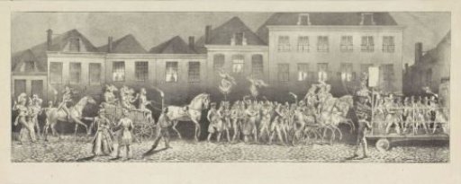 Procession in Masquerade (plate 4), 1829