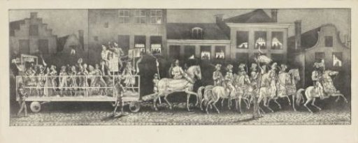 Procession in Masquerade (plate 5), 1829