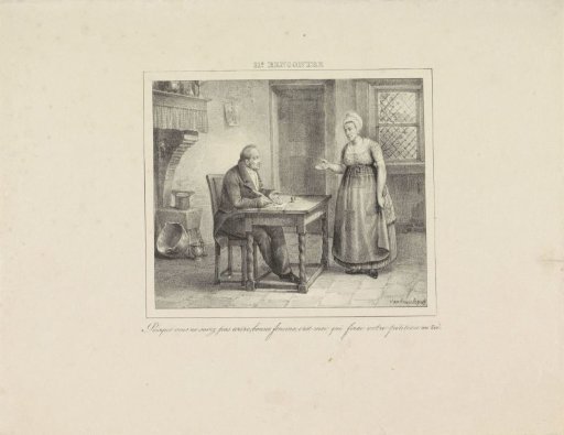 King William I Writes a Petition for a Woman, 1829