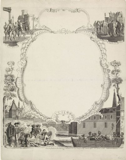 Blank Greeting Card, ca. 1830