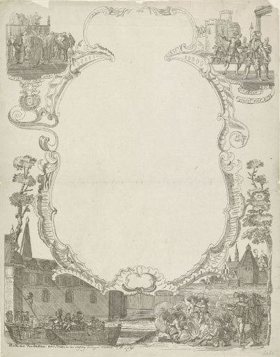 Blank Greeting Card, ca. 1830