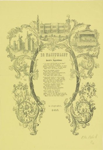 Fair Print of the Amsterdam Nachtwacht for the Year 1853