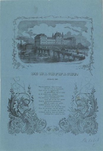 New Year's Wish of the Amsterdam Night Watch for the Year 1867