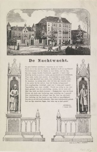 New Year's Wish of the Amsterdam Night Watch for the Year 1871