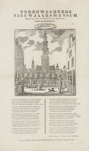 New Year's Greeting of the Bell-Ringers of the Oude Kerk in Amsterdam