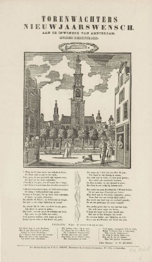 New Year's Greeting of the Bell-Ringers of the Zuiderkerk in Amsterdam