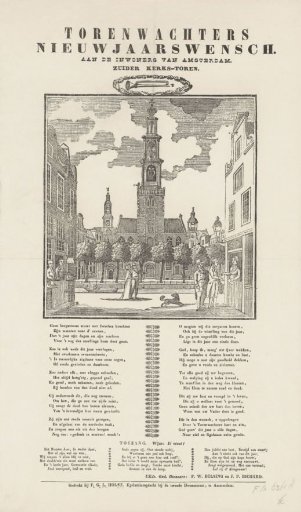 New Year's Greeting of the Bell-Ringers of the Zuiderkerk in Amsterdam
