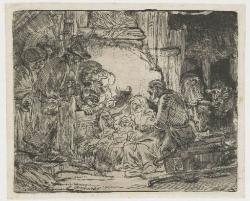 The adoration of the shepherds
