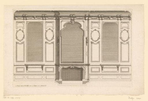 Fireplace and panels