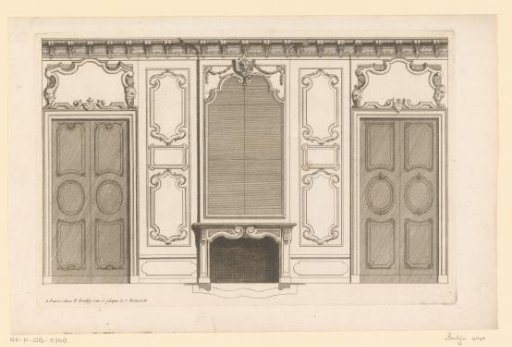 Fireplace and doors
