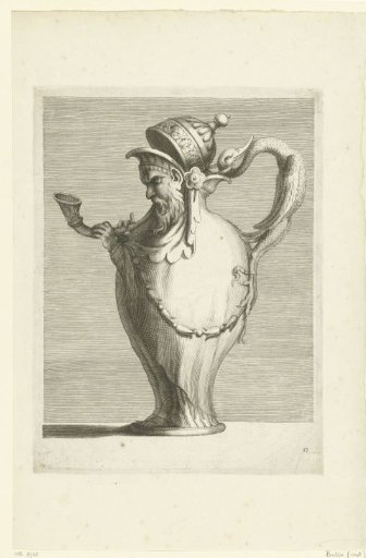 Ewer in the shape of a gesturing man