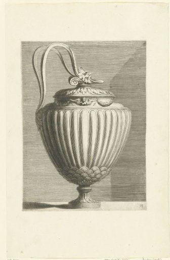 Ewer with double handle