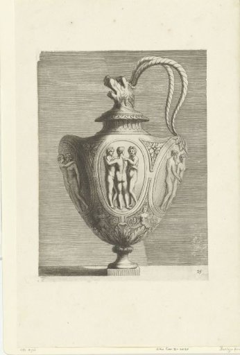 Ewer with a lion's head as spout