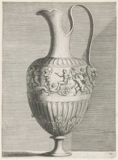 Pitcher with frieze