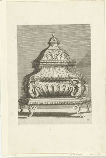 Hexagonal incense burner