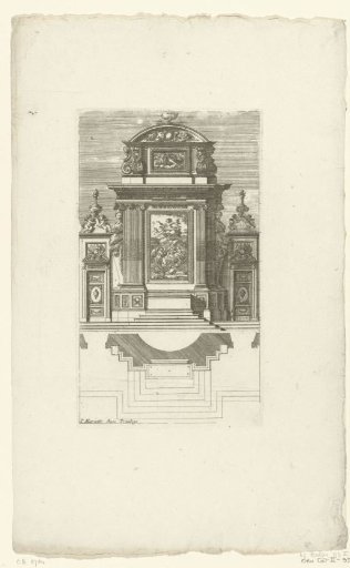 Altar with a painting