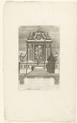 Altar with a painting