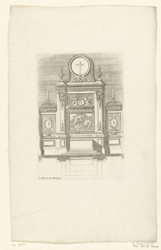 Altar with a painting