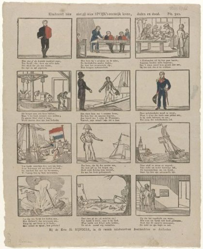 Children! here you see of Speijk's glorious life, deeds and death