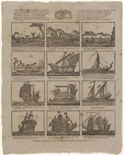 Realize, O Dutch Youth! as you contemplate this Print, / The terrifying difference, that between the rolling wood (...)