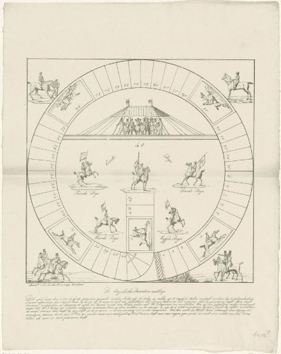 Racing Game, ca. 1835