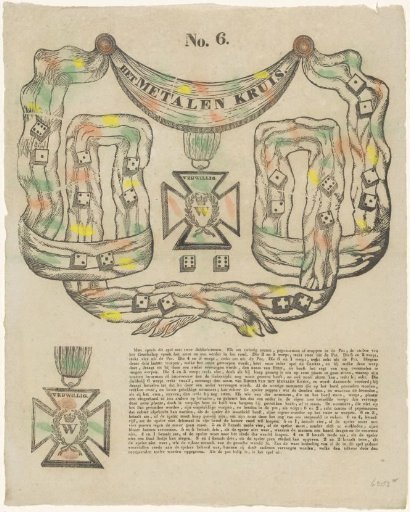 Game called The Iron Cross, 1832