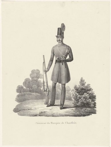 Chasseur of the Marquis de Chasteler, 1830