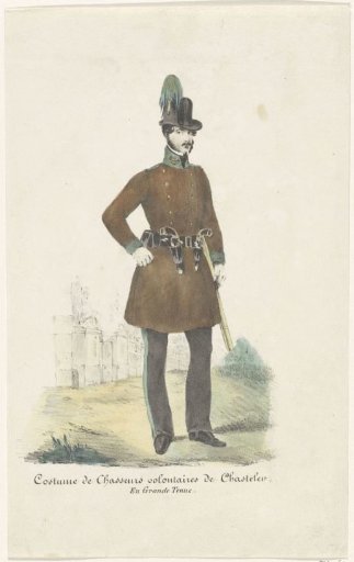 Chasseur of the Marquis de Chasteler, 1830
