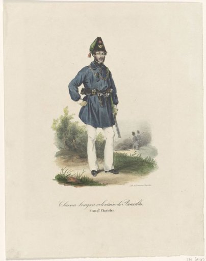 Volunteer of Brussels, 1830