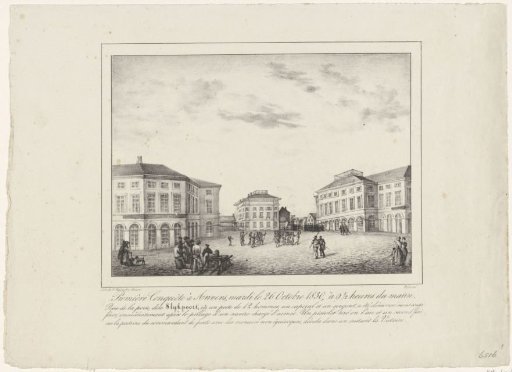 First conquest in Antwerp, 1830