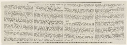 Description of the explosion of the cannon boat of Jan van Speyk, 1831