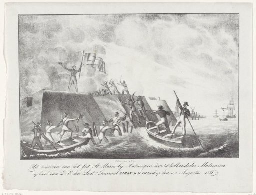 Conquest of Fort Saint-Marie, 1831