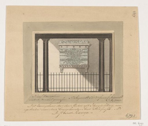 Monument for Jan van Speyk, 1831